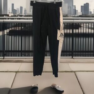 Reebok Nylon Joggers Sweat Pants Womens Sz XS Active Running